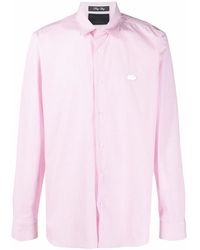 Philipp Plein - Skull-Print Striped Shirt - Lyst