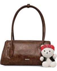 DKNY - Amelie Bear-Charm Tote Bag - Lyst