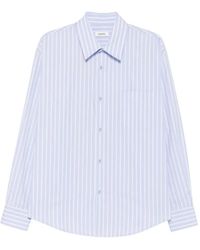 Sandro - Camicia Oversize A Righe - Lyst