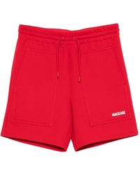 Mackage - Elwood-R Logo-Print Drawstring Shorts - Lyst