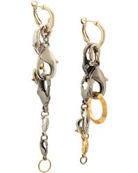 Proenza Schouler Chain Earrings - Metallic
