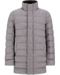 Herno - Jas Met Hoge Hals En Lange Mouwen - Lyst