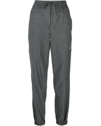 Semicouture - Tapered Drawstring Trousers - Lyst