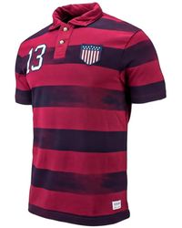 Nike - Usa Covert Striped Polo Shirt - Lyst