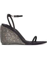 Alexander Wang - Dahlia Crystal Wedge Heels - Lyst