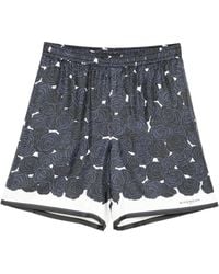 Givenchy - Floral Bermuda Shorts - Lyst