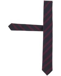 BOSS - Formalwear-Tie With A Diagonal-Stripe Design - Lyst