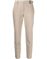 Brunello Cucinelli - Cropped Broek - Lyst