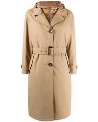 Herno Trench à doublure matelassée - Neutre