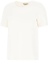 Max Mara - Embroidered Crew-Neck T-Shirt - Lyst