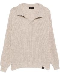Imperial - Pull En Maille Gaufrée - Lyst