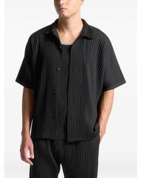 Manière De Voir - Pascal プリーツ ショートスリーブシャツ - Lyst
