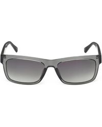 GUESS EYEWEAR - Lunettes De Soleil À Monture Rectangulaire - Lyst