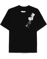 MM6 by Maison Martin Margiela - Logo T Shirt - Lyst