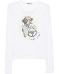 OPEN YY - Graphic-Print T-Shirt - Lyst