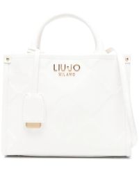 Liu Jo - Tote Bag Mit Logo-Schriftzug - Lyst