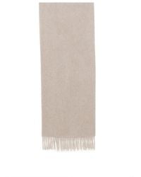N.Peal Cashmere - Sciarpa Con Frange - Lyst