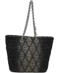 DIESEL - Charm-D Quilted Chain Tote Bag - Lyst