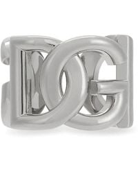 Dolce & Gabbana - Ring Mit Dg-Logo - Lyst