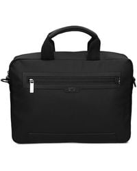 BOSS - Zip Top Laptop Bag - Lyst