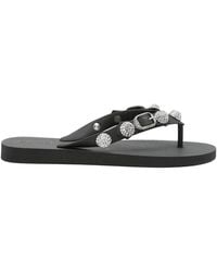 Balenciaga - Cagole Thong Flip Flops - Lyst