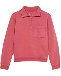 Fortela - Polo-Collar Pocket Zip-Up Polo Shirt - Lyst