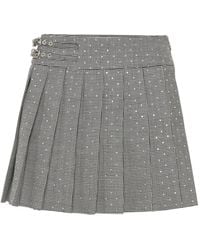 Philipp Plein - Mini Skirt Pied De Poule - Lyst