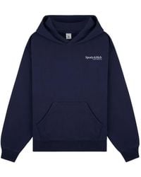Sporty & Rich - Logo-Detail Hoodie - Lyst