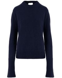 Sa Su Phi - Trui Met Ronde Hals En Geribbelde Afwerking - Lyst