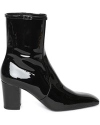 Saint Laurent - Joelle 70mm Ankle Boots - Lyst