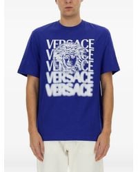 Versace - T-Shirt With Logo - Lyst