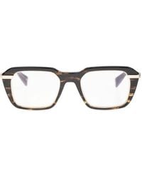 Balmain - Brille Mit Eckigem Gestell - Lyst