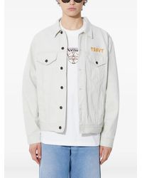 thisisneverthat - Button Denim Jacket - Lyst