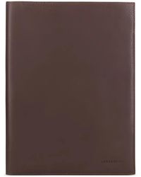 Longchamp - Le Foulonne Leather Note-Pad Cover - Lyst