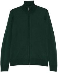Paolo Pecora - Zip-Up High-Neck Cardigan - Lyst