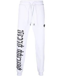 Philipp Plein - Gothic Plein Cotton Track Pants - Lyst