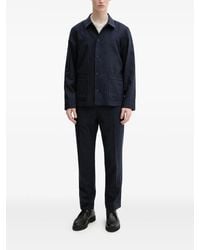 A.P.C. - Pinstripe Drawstring Trousers - Lyst