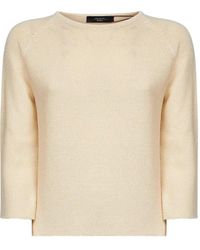 Weekend by Maxmara - Maglione Con Scollo A Barca - Lyst