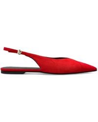 Furla - Sfera Pointed-Toe Leather Pumps - Lyst