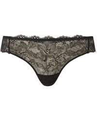 Twinset - Lace Brazilian Briefs - Lyst