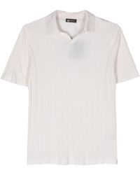 Colombo - Spread-collar Silk Polo Shirt - Lyst