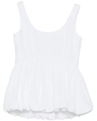 Rohe - Voluminous Peplum Top - Lyst