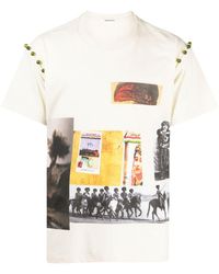 NAMACHEKO - Sepol Detachable-sleeve Cotton T-shirt - Lyst