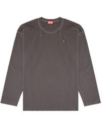 DIESEL - Crahor Long Sleeve T Shirt - Lyst