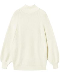 Twinset - Jersey Oversize Con Cuello Vuelto - Lyst