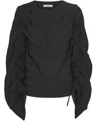Henrik Vibskov - Ruched-Detail Blouse - Lyst