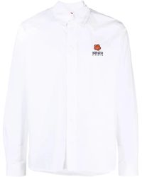 KENZO - Camisa Boke Flower de algodon - Lyst