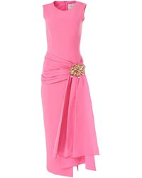 Carolina Herrera - Vestido asimétrico sin mangas - Lyst