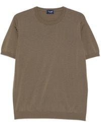 Drumohr - Crew-Neck T-Shirt - Lyst