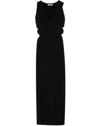 Patrizia Pepe - Midi-Jurk Met Uitgesneden Detail - Lyst